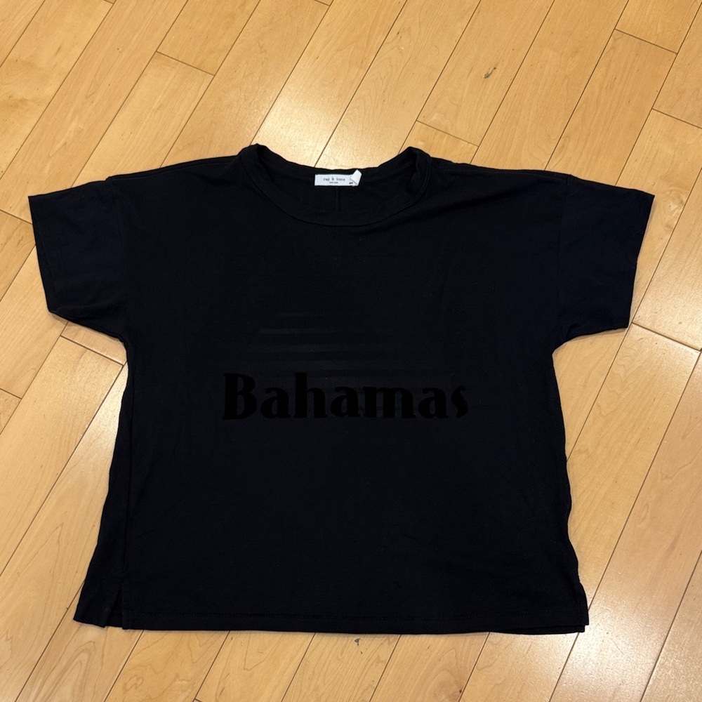 Woman’s Rag & Bone Black Tee